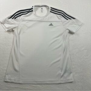 Adidas Men's White Sports Shirt size medium